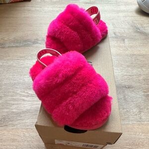 Ugg T Fluff Yeah Slide Baby Size 6